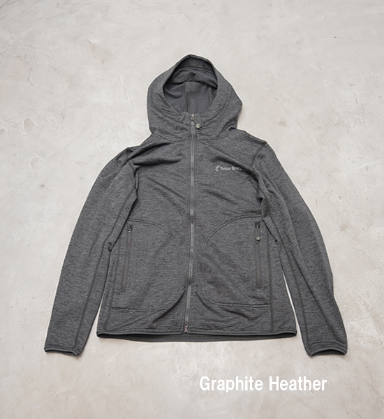 【Teton Bros】ティートンブロス women's Graphene Zip Hoody "2Color"