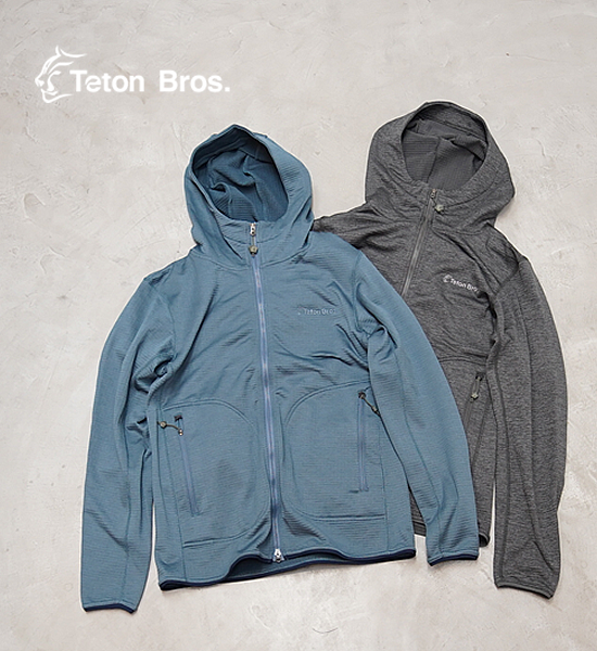 【Teton Bros】ティートンブロス women's Graphene Zip Hoody "2Color"