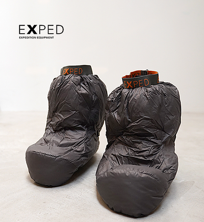 【EXPED】エクスペド Down Sock  "Charcoal"