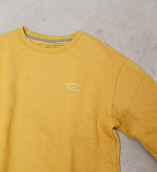 【patagonia】パタゴニア women's Clean Climb Badges Uprisal Crew Sweat "2Color"