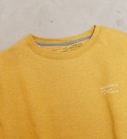 【patagonia】パタゴニア women's Clean Climb Badges Uprisal Crew Sweat "2Color"