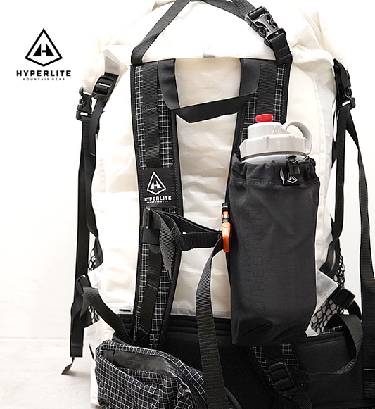 【Hyperlite Mountain Gear】ハイパーライトマウンテンギア The Bottle Pocket ”Black” ※ネコポス可