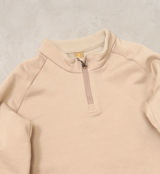 【atelier Blue bottle】アトリエブルーボトル Hiker's Jersey Short Zip "3Color"