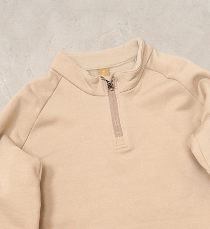 【atelier Blue bottle】アトリエブルーボトル Hiker's Jersey Short Zip "3Color"