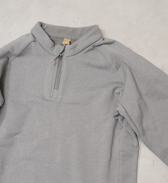 【atelier Blue bottle】アトリエブルーボトル Hiker's Jersey Short Zip "3Color"