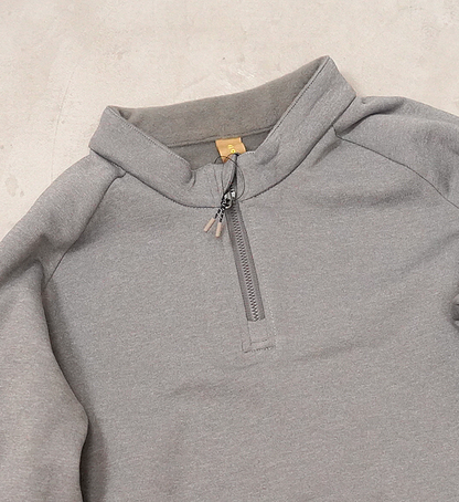 【atelier Blue bottle】アトリエブルーボトル Hiker's Jersey Short Zip "3Color"