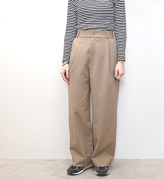 【nanamica】ナナミカ women's ALPHADRY Wide Pants "2Color"