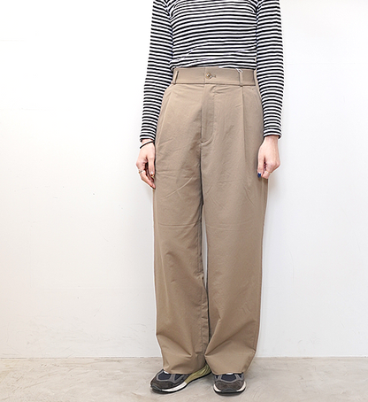 【nanamica】ナナミカ women's ALPHADRY Wide Pants "2Color"