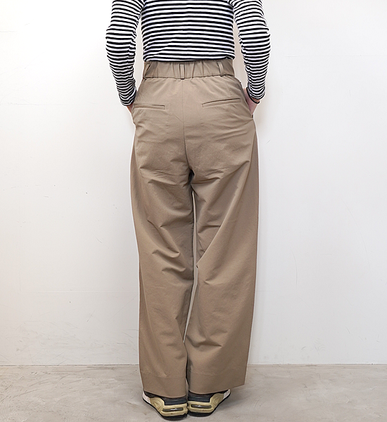 【nanamica】ナナミカ women's ALPHADRY Wide Pants "2Color"