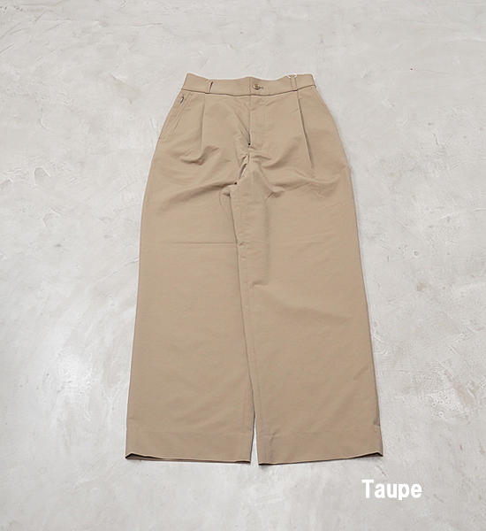 【nanamica】ナナミカ women's ALPHADRY Wide Pants "2Color"