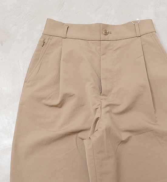 【nanamica】ナナミカ women's ALPHADRY Wide Pants "2Color"