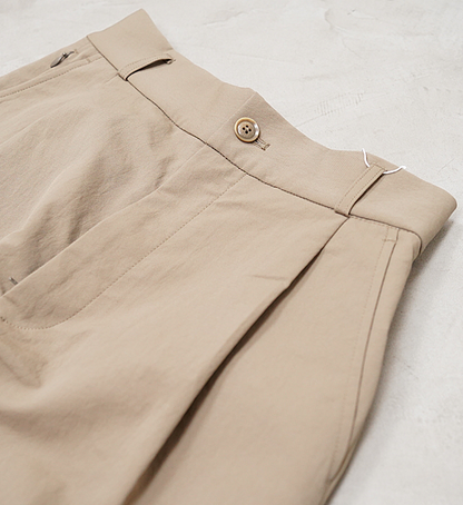 【nanamica】ナナミカ women's ALPHADRY Wide Pants "2Color"