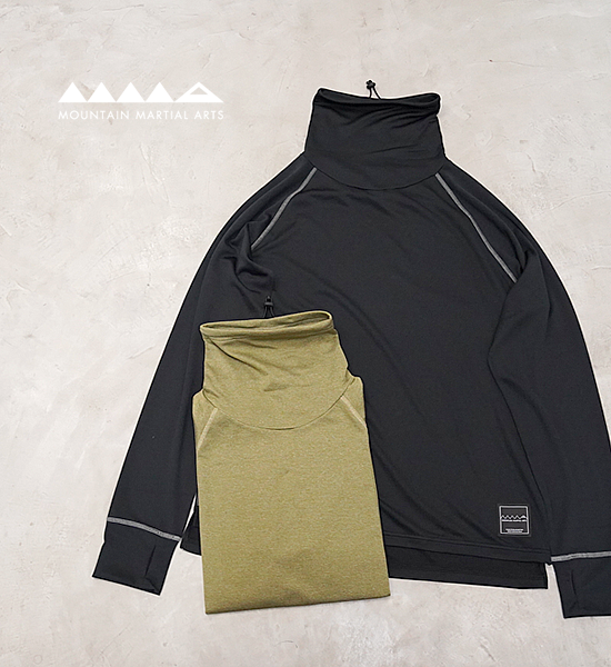 Mountain Martial Arts マウンテンマーシャルアーツ MMA POLARTEC Power Wool Neck Warm Tee  Yosemite ヨセミテ 通販 販売