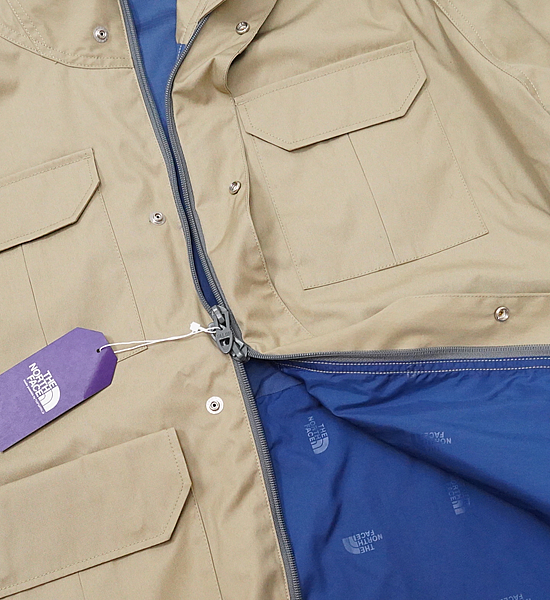 【THE NORTH FACE PURPLE LABEL】ノースフェイスパープルレーベル men's 65/35 Big Mountain Parka "Vintage Beige"