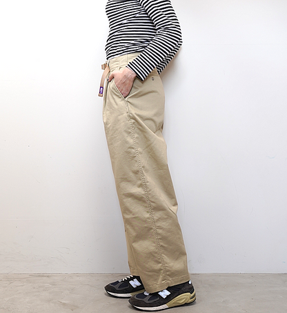 【THE NORTH FACE PURPLE LABEL】ノースフェイスパープルレーベル women's Stretch Twill Tuck Pants "2Color"