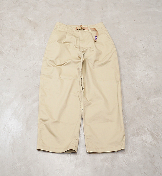 【THE NORTH FACE PURPLE LABEL】ノースフェイスパープルレーベル women's Stretch Twill Tuck Pants "2Color"