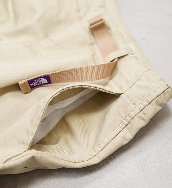 【THE NORTH FACE PURPLE LABEL】ノースフェイスパープルレーベル women's Stretch Twill Tuck Pants "2Color"