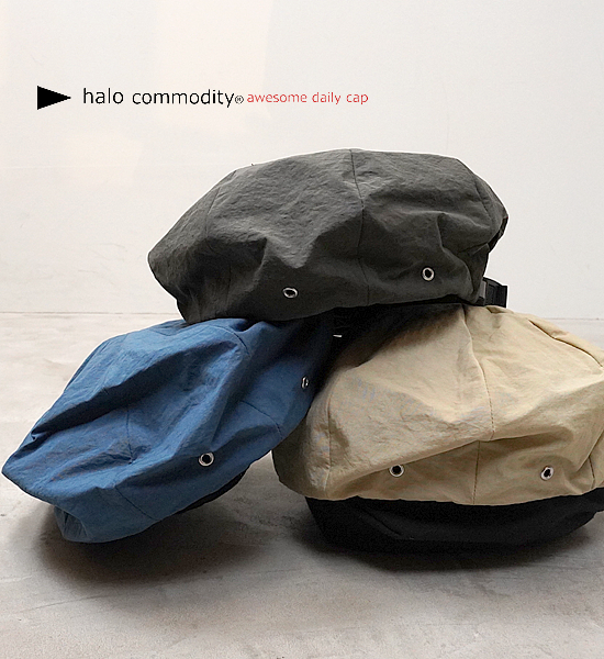 【halo commodity】ハロコモディティ Salt Path Beret "3Color"