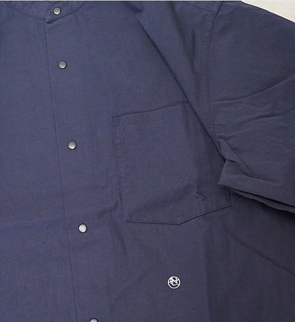 【nanamica】ナナミカ men's Band Collar Wind Shirt "2Color"