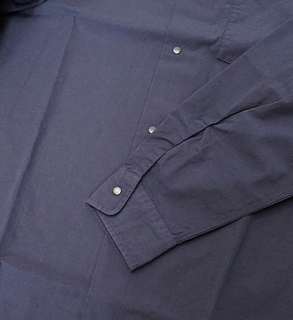 【nanamica】ナナミカ men's Band Collar Wind Shirt "2Color"