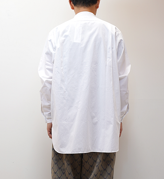 【nanamica】ナナミカ men's Band Collar Wind Shirt "2Color"