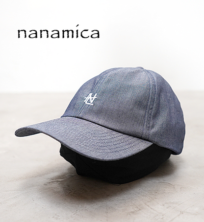 【nanamica】ナナミカ  Chambray Cap "Indigo"