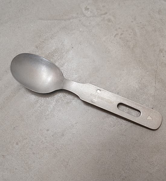 【and wander】アンドワンダー cutlery set "Silver" ※ネコポス可