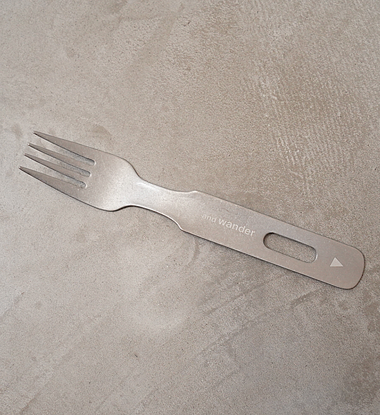 【and wander】アンドワンダー cutlery set "Silver" ※ネコポス可