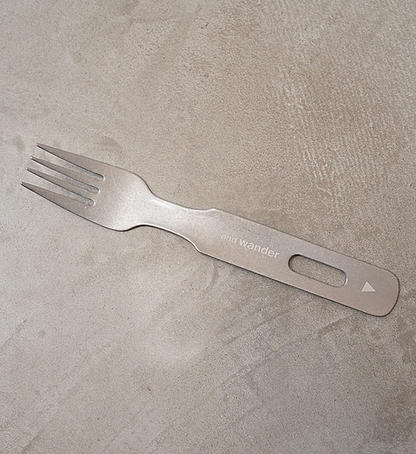 【and wander】アンドワンダー cutlery set "Silver" ※ネコポス可