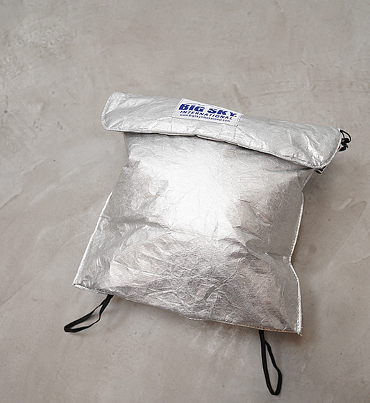 【BIG SKY】ビッグスカイ Insulated Pouch Medium "Silver" ※ネコポス可