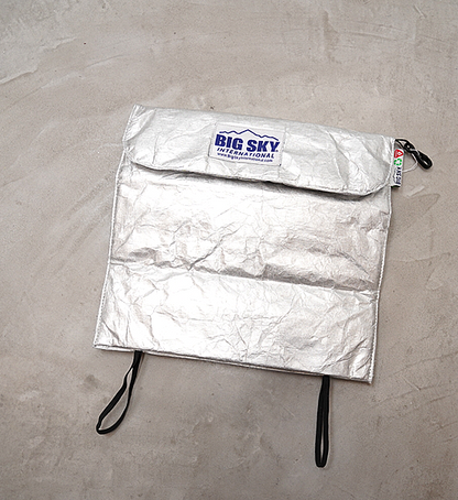 【BIG SKY】ビッグスカイ Insulated Pouch Medium "Silver" ※ネコポス可