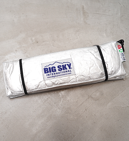 【BIG SKY】ビッグスカイ Insulated Pouch Medium "Silver" ※ネコポス可