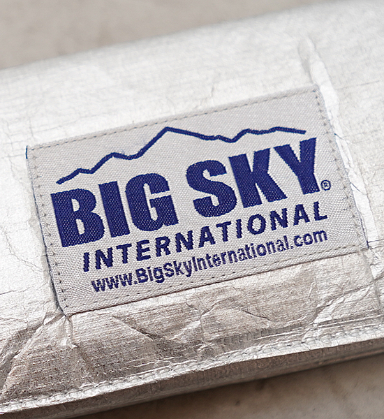 【BIG SKY】ビッグスカイ Insulated Pouch Medium "Silver" ※ネコポス可