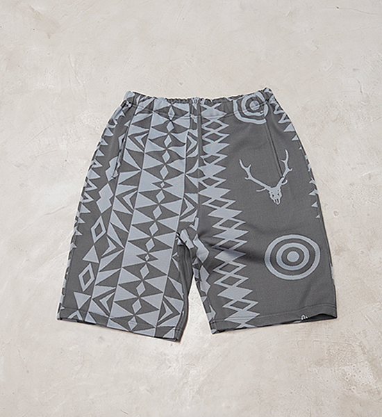 ★30%off【South2 West8】サウスツーウエストエイト String Sweat Short-Poly Jq./Native S&T "Charcoal"