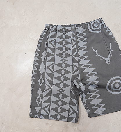 ★30%off【South2 West8】サウスツーウエストエイト String Sweat Short-Poly Jq./Native S&T "Charcoal"