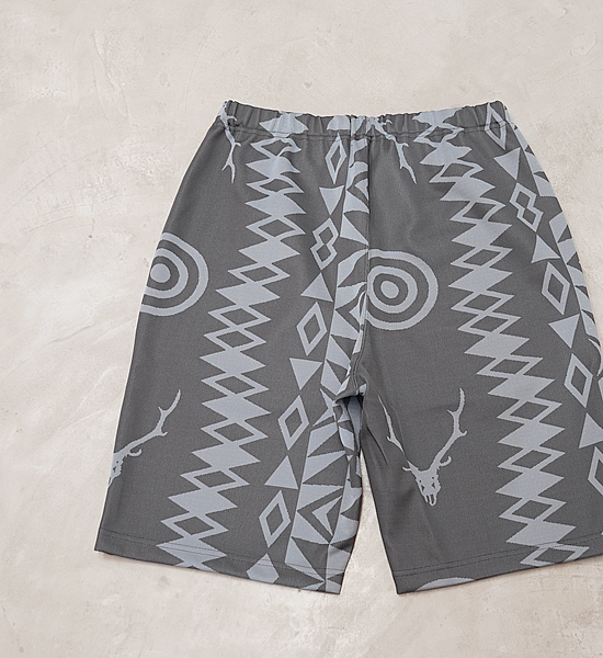 ★30%off【South2 West8】サウスツーウエストエイト String Sweat Short-Poly Jq./Native S&T "Charcoal"