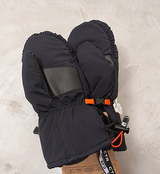 【CTR】シィーティーアール Packable Down Mitten ”Black”