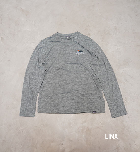 【patagonia】パタゴニア men's L/S Capilene Cool Daily Graphic Shirt(Mountain/Trail) ※ネコポス可