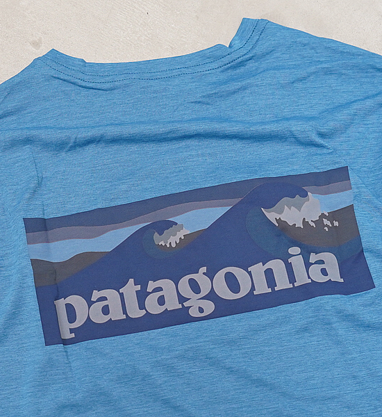 【patagonia】パタゴニア men's L/S Capilene Cool Daily Graphic Shirt(Waters) ※ネコポス可