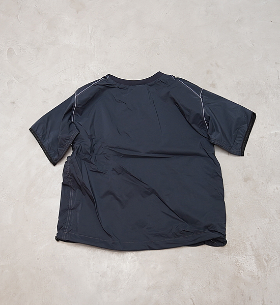 【and wander】アンドワンダー women's PERTEX wind T "2Color"