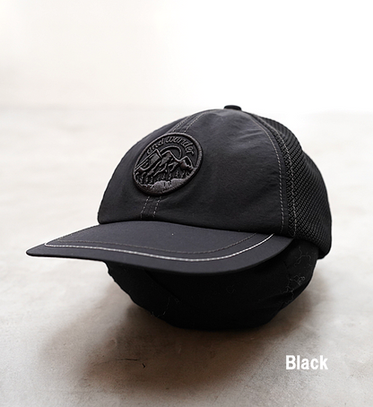 【and wander】アンドワンダー back mesh cap "2Color"