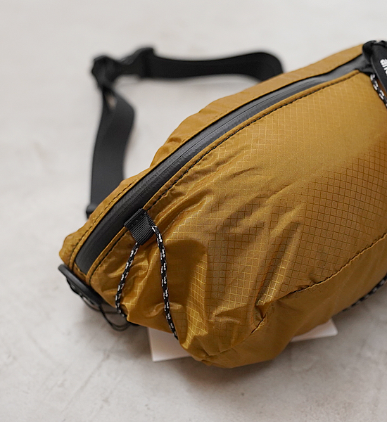 【and wander】アンドワンダー sil waist bag "4Color"