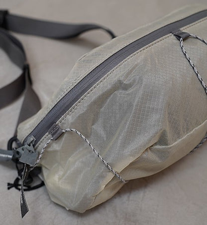 【and wander】アンドワンダー sil waist bag "4Color"