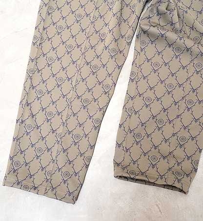 【South2 West8】サウスツーウエストエイト String C.S. Pant-Poly Jq/Skull&Target "Khaki"