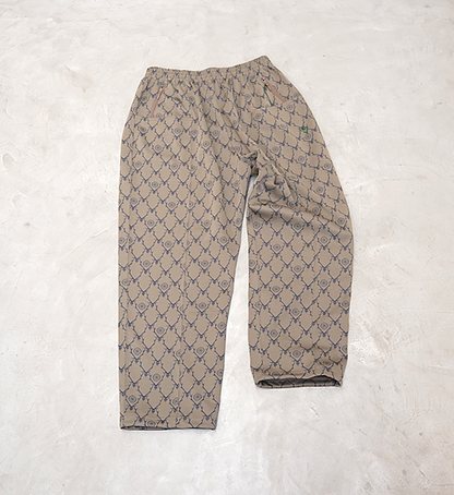 【South2 West8】サウスツーウエストエイト String C.S. Pant-Poly Jq/Skull&Target "Khaki"