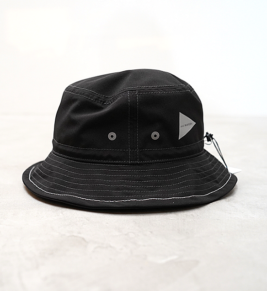 【and wander】アンドワンダー PE/CO hat "2Color"