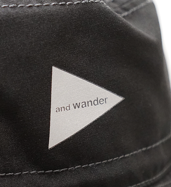 【and wander】アンドワンダー PE/CO hat "2Color"