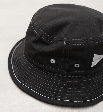 【and wander】アンドワンダー PE/CO hat "2Color"