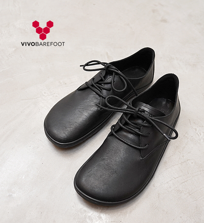 【VIVOBAREFOOT】ビボベアフット men's Addis Oxford "Black"