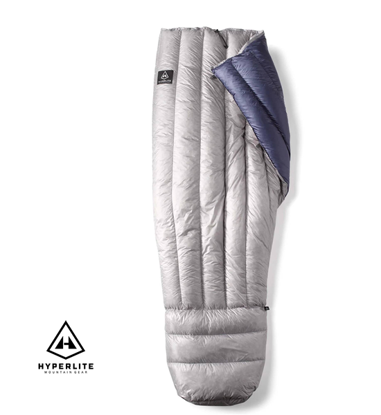 【Hyperlite Mountain Gear】ハイパーライトマウンテンギア 20-Degree Quilt ”Gray”